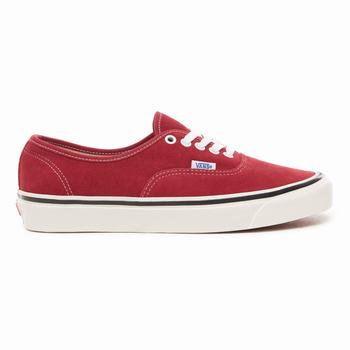 Vans Anaheim Factory Authentic 44 DX - Naisten Tennarit - TummanPunainen